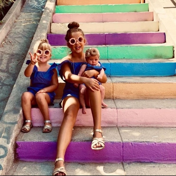 👧🏻NWT Salt Water sandals in silver - Picture 2 of 16